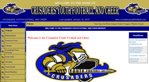 crusadersyouthfootball.com