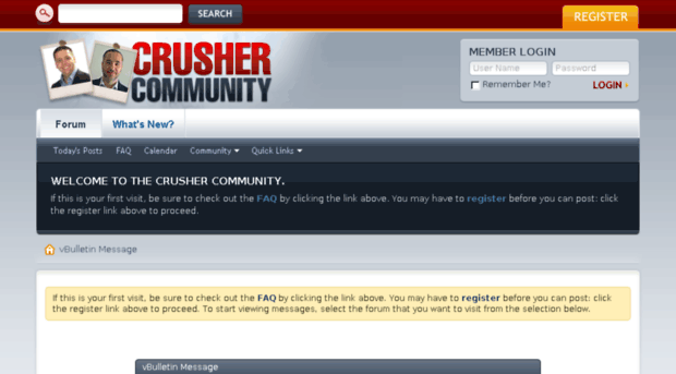 crushercommunity.com