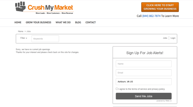 crushmymarket.applicantpro.com