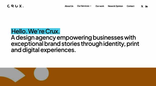 cruxdesignagency.co.uk