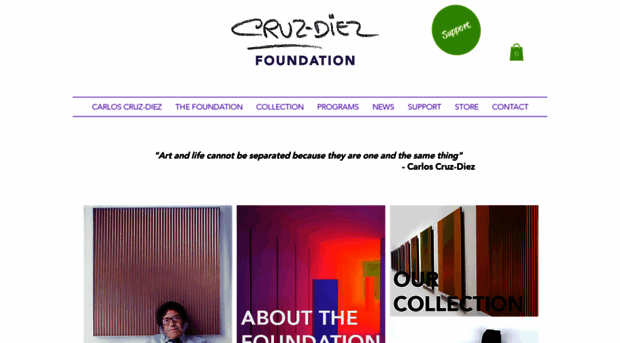 cruzdiezartfoundation.org