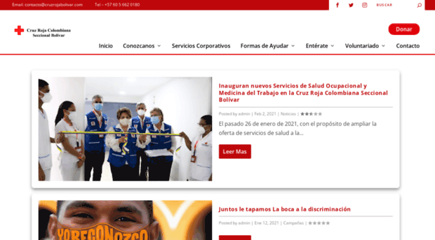 cruzrojabolivar.org