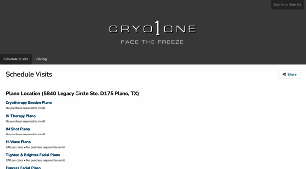 cryo1one.pike13.com