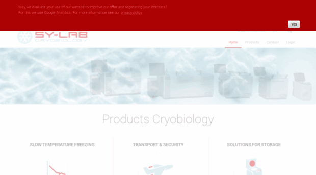 cryobiology.sylab.com