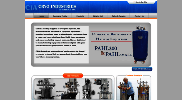 cryoindustries.com