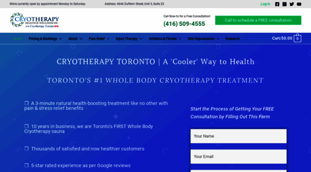 cryotherapytoronto.ca