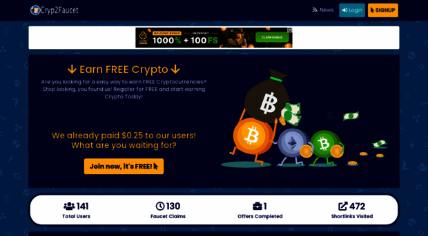 cryp2faucet.net