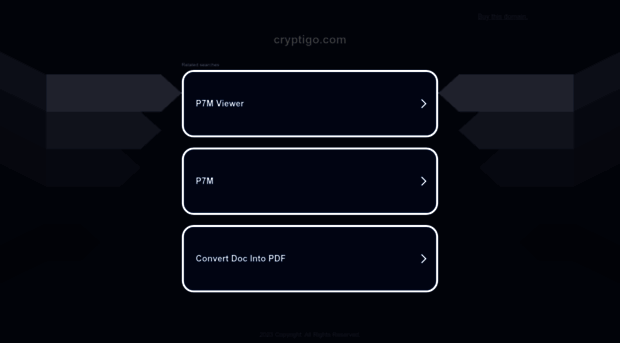 cryptigo.com