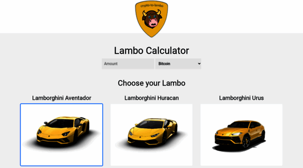 crypto-to-lambo.com