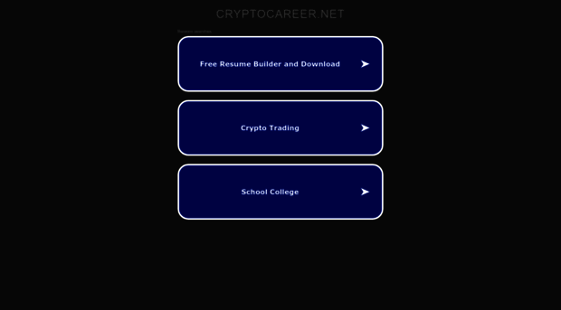 cryptocareer.net