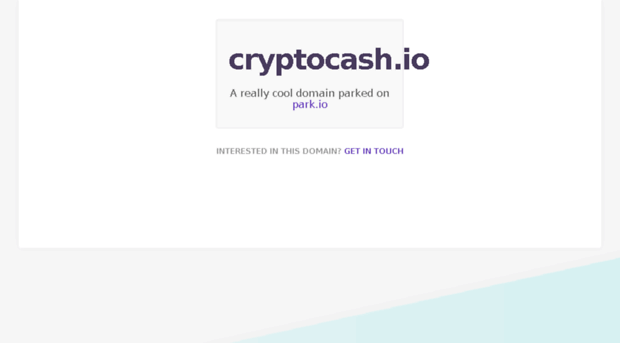 cryptocash.io