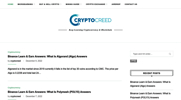 cryptocreed.com