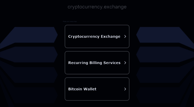 cryptocurrency.exchange
