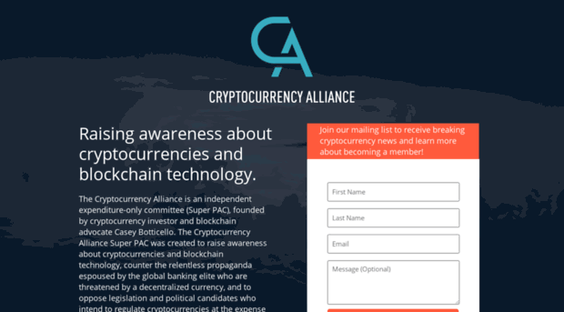 cryptocurrencyalliance.org