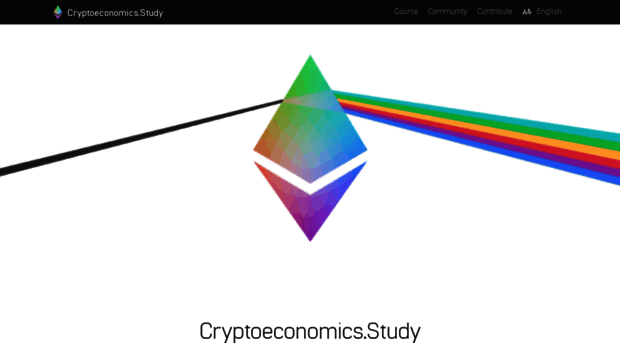 cryptoeconomics.study