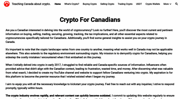 cryptoforcanadians.ca