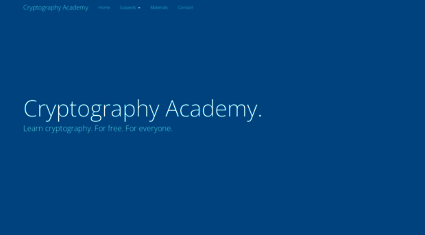 cryptographyacademy.com