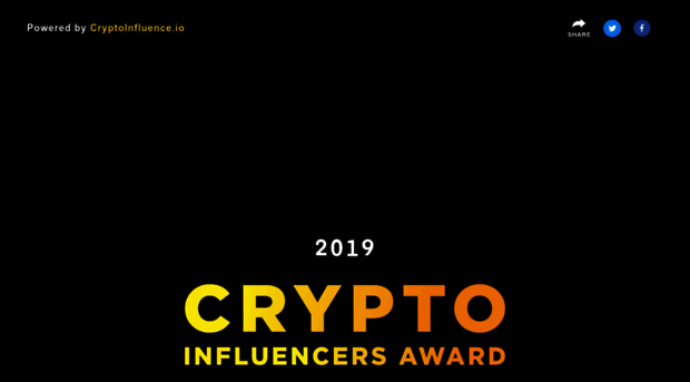 cryptoinfluenceaward.com