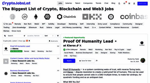 cryptojobslist.com