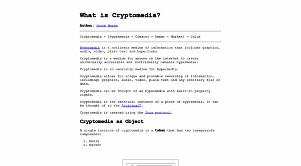 cryptomedia.wtf