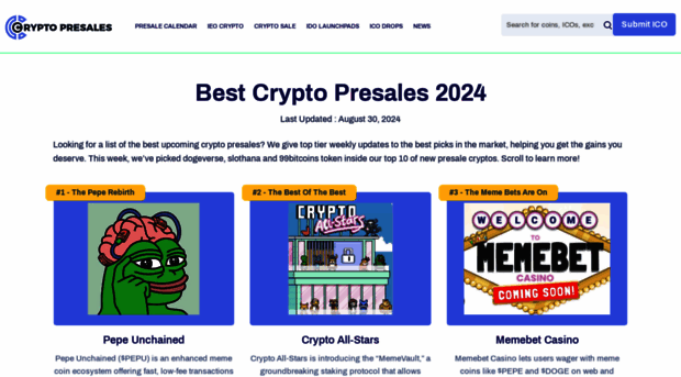 cryptopresales.com