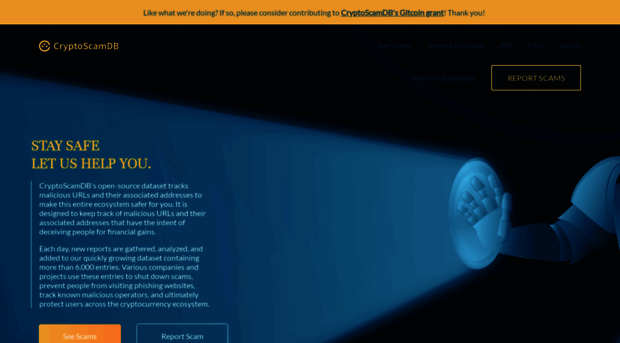 cryptoscamdb.org