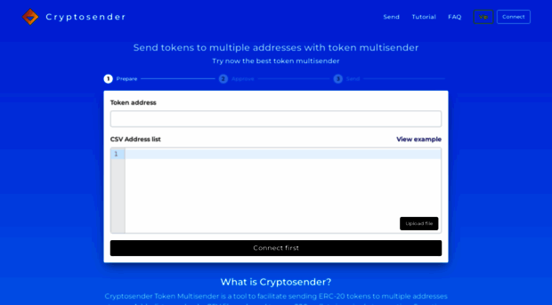 cryptosender.io