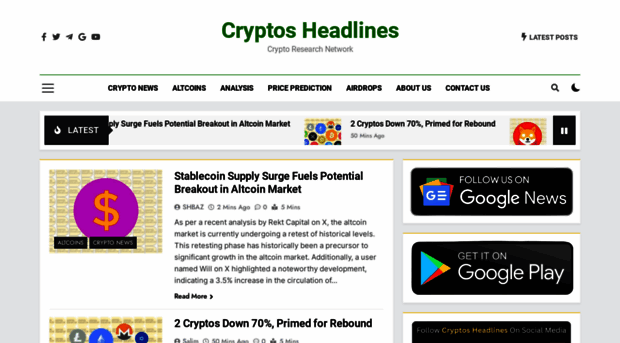 cryptosheadlines.com