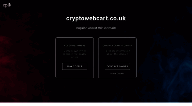 cryptowebcart.co.uk