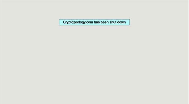cryptozoology.com