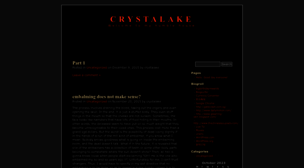 crystalake.wordpress.com