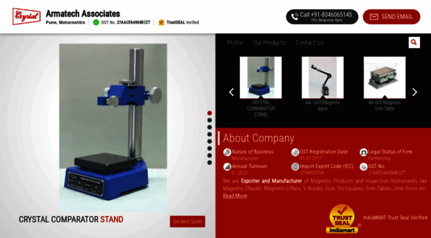 crystalarmatech.com