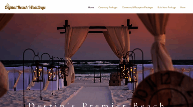 crystalbeachweddings.com