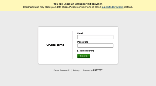 crystalbirns.harvestapp.com