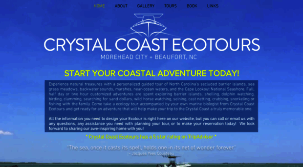 crystalcoastecotours.com