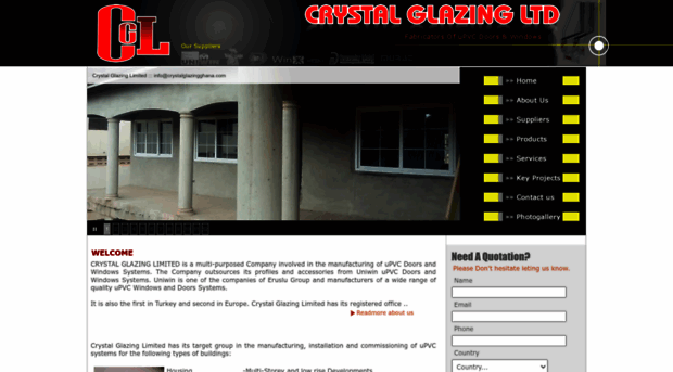 crystalglazingghana.com