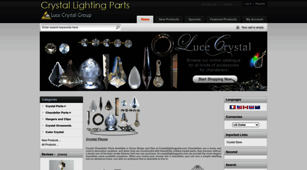 crystallightingparts.com