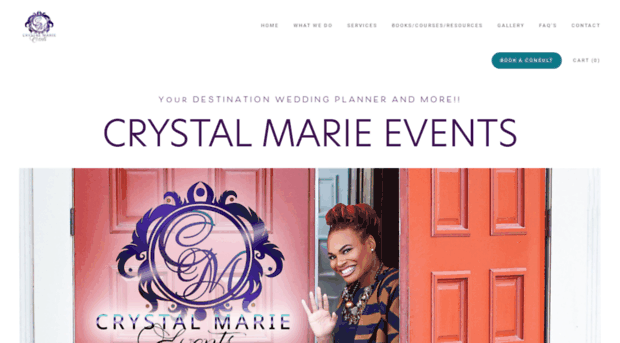 crystalmarieevents.com