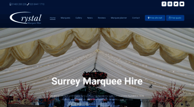 crystalmarqueehire.co.uk