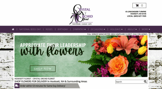 crystalorchidflorist.com