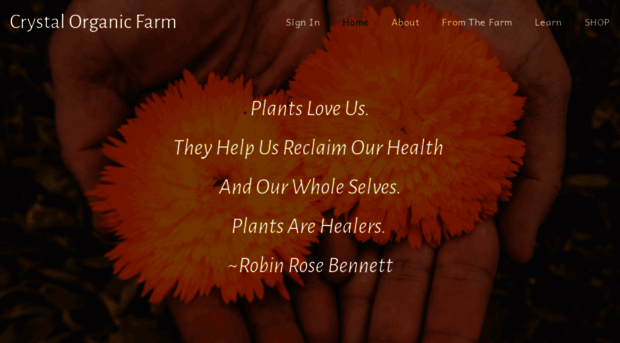 crystalorganicfarm.com