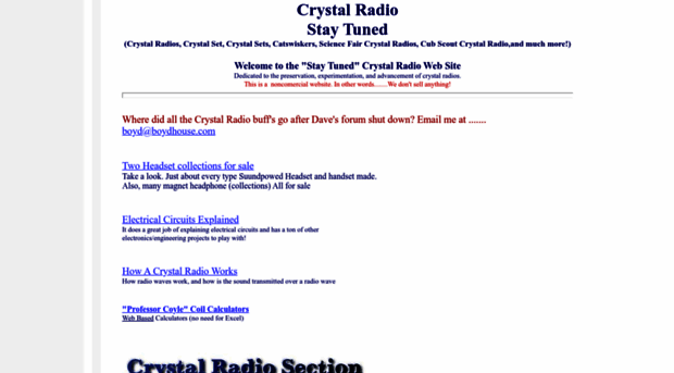 crystalradio.net