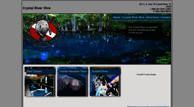 crystalriverdive.com