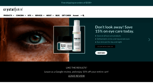 crystalskinproducts.com