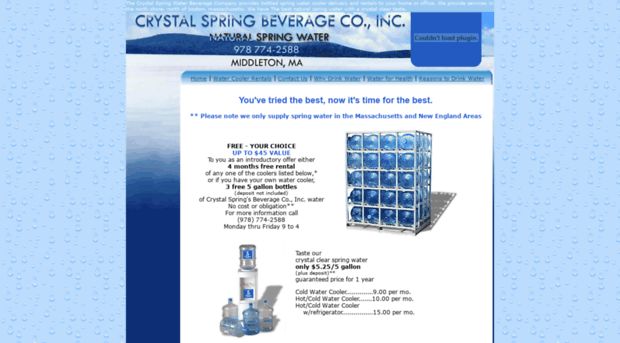 crystalspringbeverage.com