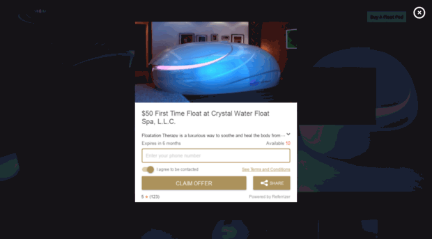 crystalwaterfloat.com