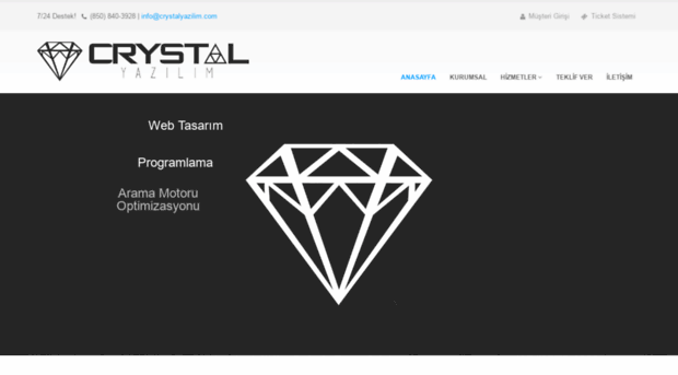 crystalyazilim.com