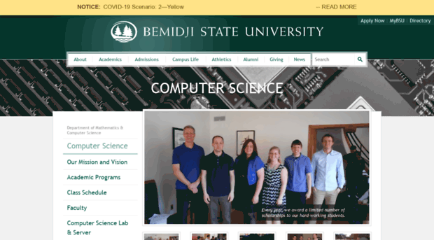 cs.bemidjistate.edu