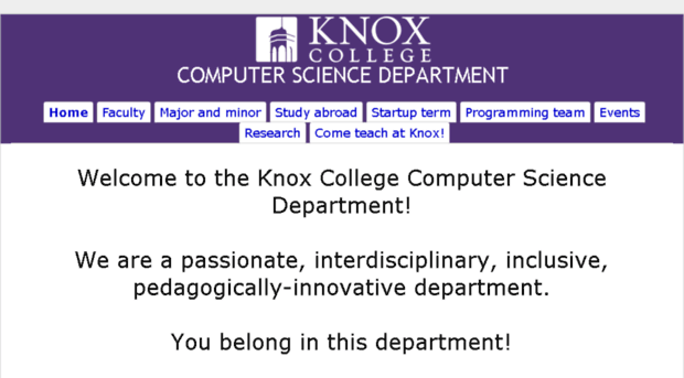 cs.knox.edu