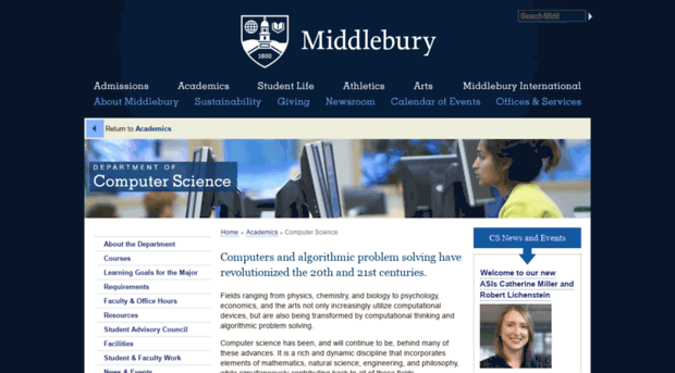 cs.middlebury.edu